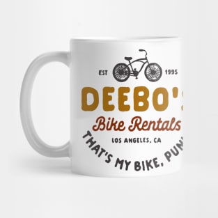 EST 1995 Deebos Bike Rentals Mug
